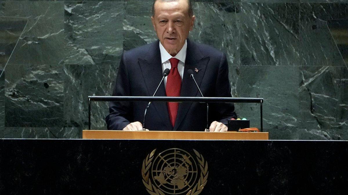 Turkiets president Recep Tayyip Erdogan. Arkivbild. 